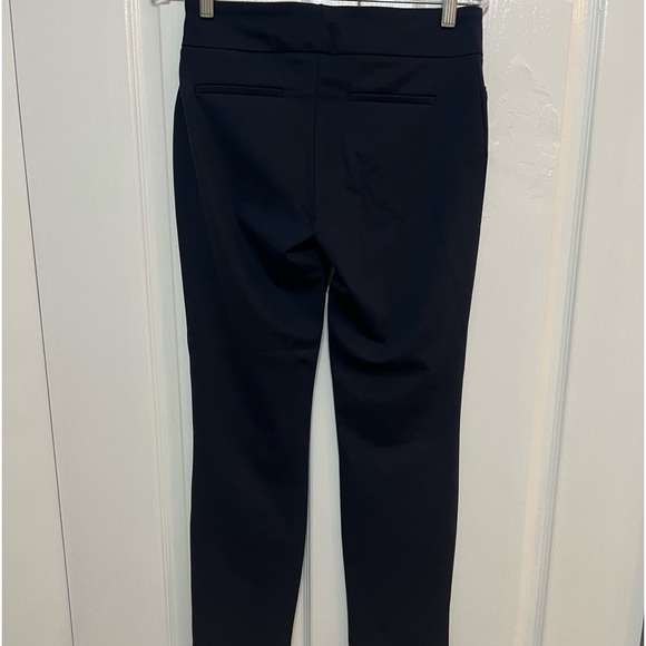 Dalia Navy Blue Stretch Pull on closure Women pant size S/ CH - Picture 2 of 6